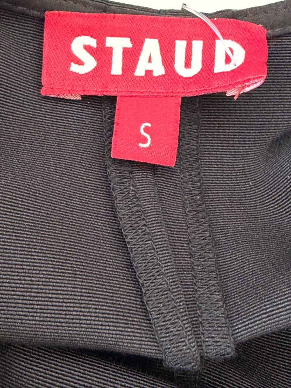 Staud ILANA DRESS  Black, Size S - Picture 9 of 9